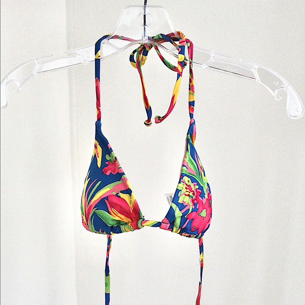 J.Crew Tropical Bikini Top